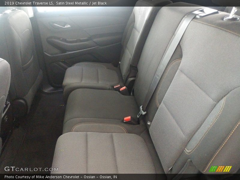 Satin Steel Metallic / Jet Black 2019 Chevrolet Traverse LS
