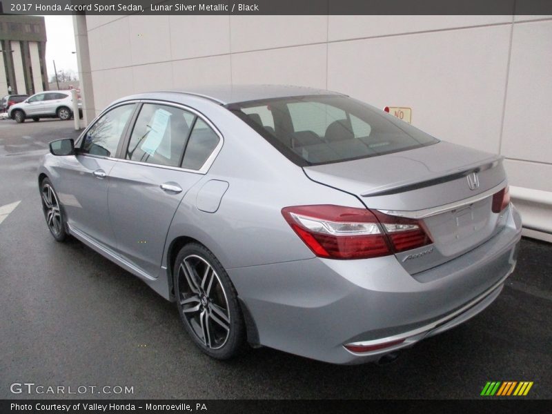 Lunar Silver Metallic / Black 2017 Honda Accord Sport Sedan