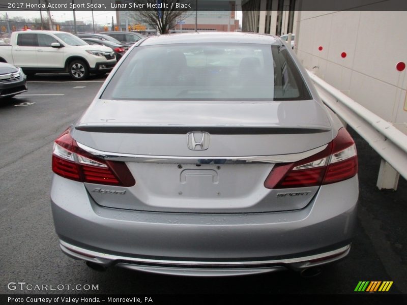 Lunar Silver Metallic / Black 2017 Honda Accord Sport Sedan