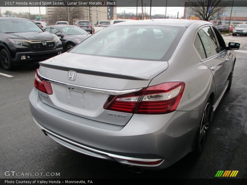 Lunar Silver Metallic / Black 2017 Honda Accord Sport Sedan