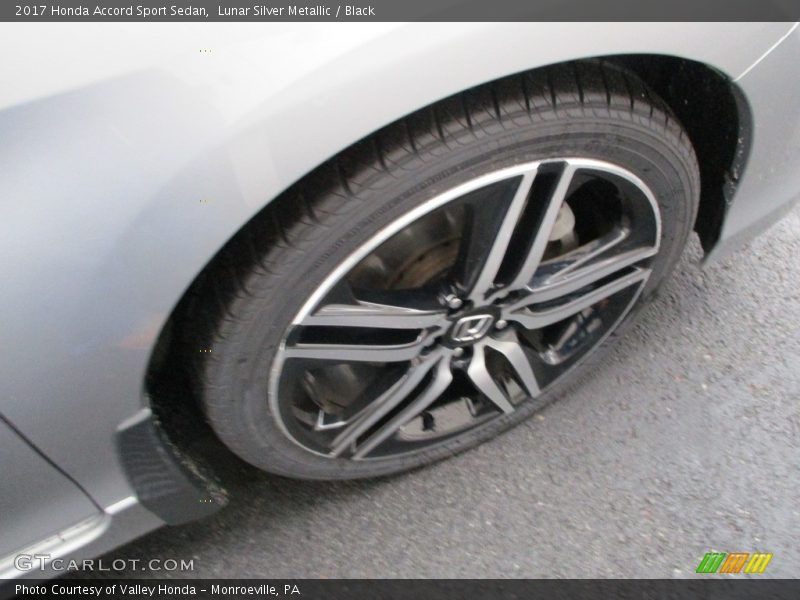 Lunar Silver Metallic / Black 2017 Honda Accord Sport Sedan
