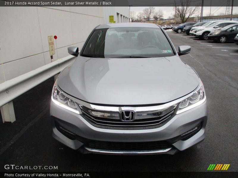 Lunar Silver Metallic / Black 2017 Honda Accord Sport Sedan