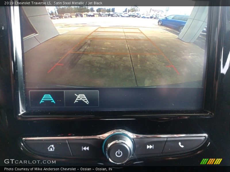 Satin Steel Metallic / Jet Black 2019 Chevrolet Traverse LS