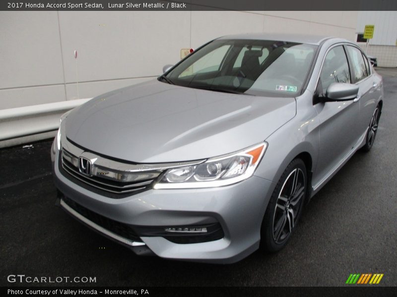 Lunar Silver Metallic / Black 2017 Honda Accord Sport Sedan