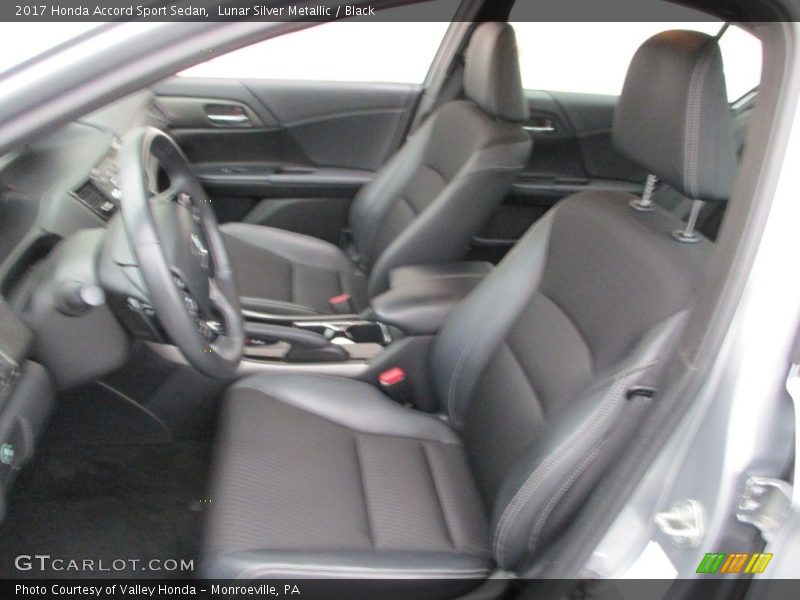 Lunar Silver Metallic / Black 2017 Honda Accord Sport Sedan