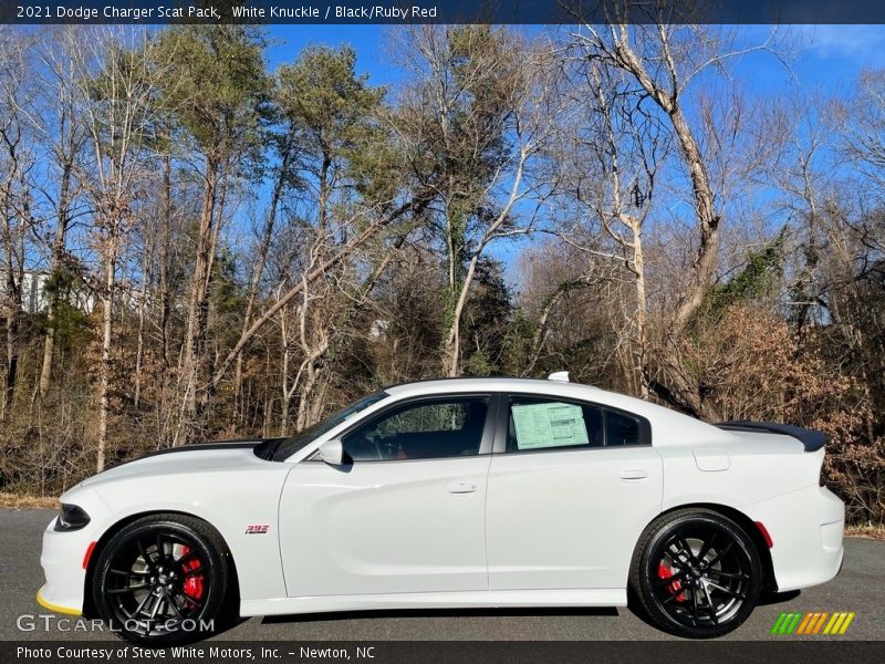  2021 Charger Scat Pack White Knuckle