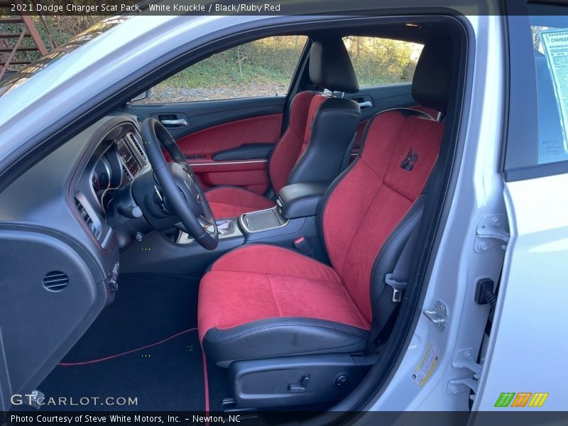 Front Seat of 2021 Charger Scat Pack