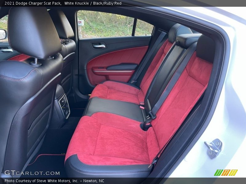 Rear Seat of 2021 Charger Scat Pack