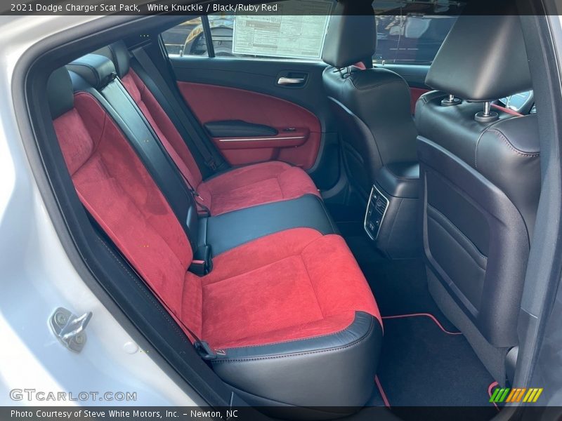 Rear Seat of 2021 Charger Scat Pack