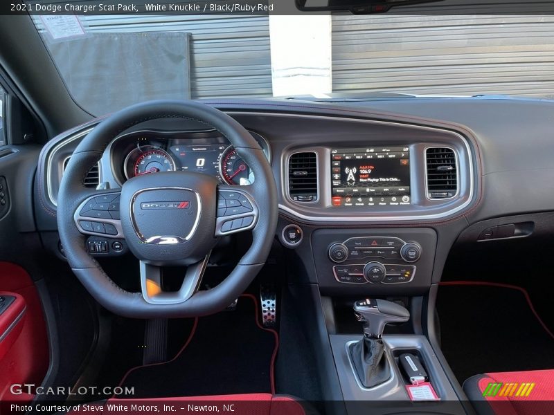 Dashboard of 2021 Charger Scat Pack