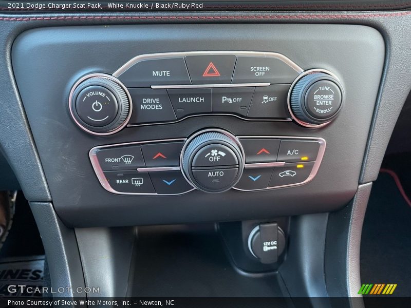 Controls of 2021 Charger Scat Pack