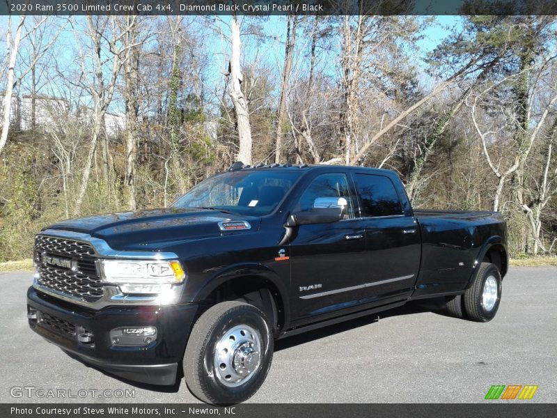 Diamond Black Crystal Pearl / Black 2020 Ram 3500 Limited Crew Cab 4x4