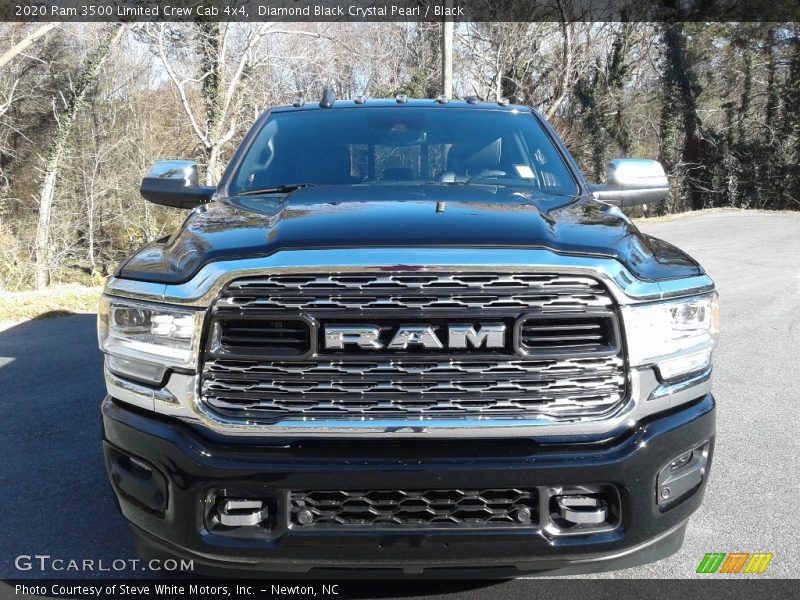 Diamond Black Crystal Pearl / Black 2020 Ram 3500 Limited Crew Cab 4x4