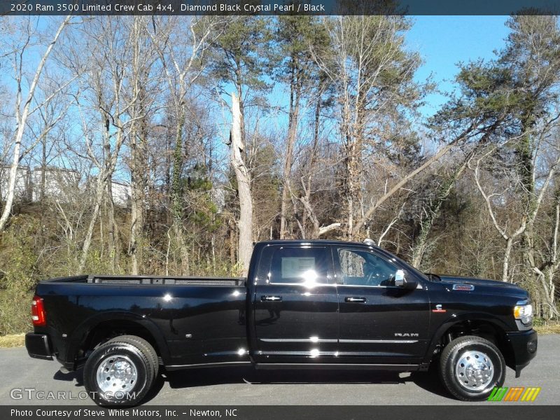  2020 3500 Limited Crew Cab 4x4 Diamond Black Crystal Pearl