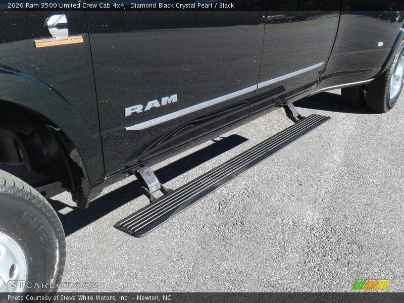 Diamond Black Crystal Pearl / Black 2020 Ram 3500 Limited Crew Cab 4x4