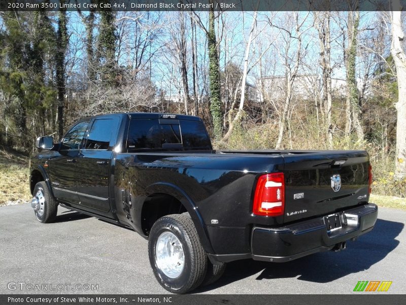 Diamond Black Crystal Pearl / Black 2020 Ram 3500 Limited Crew Cab 4x4