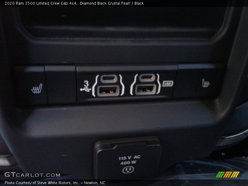 Diamond Black Crystal Pearl / Black 2020 Ram 3500 Limited Crew Cab 4x4