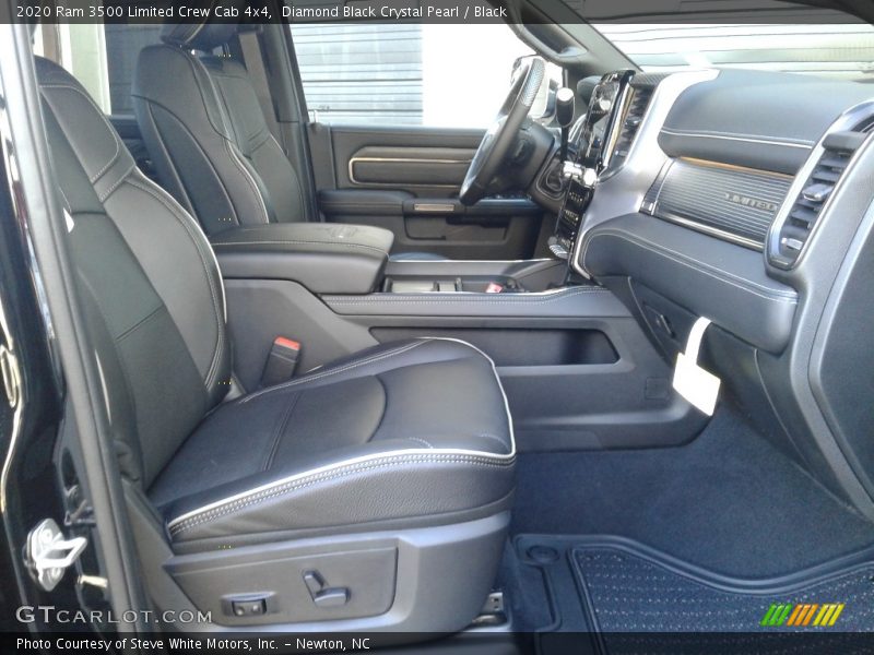 Front Seat of 2020 3500 Limited Crew Cab 4x4