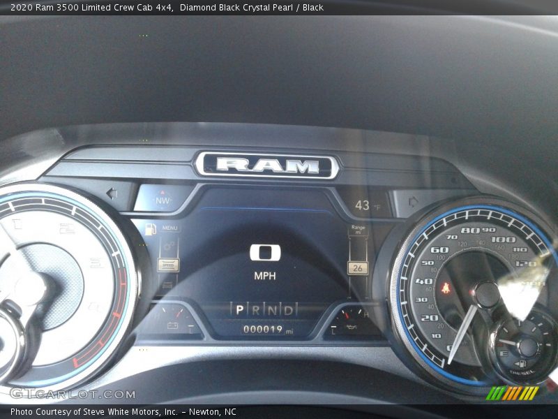 Diamond Black Crystal Pearl / Black 2020 Ram 3500 Limited Crew Cab 4x4