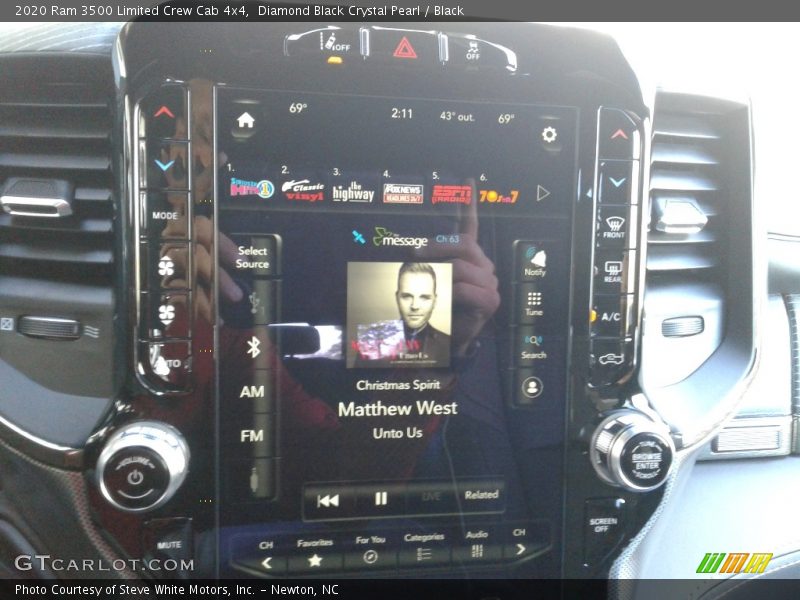 Diamond Black Crystal Pearl / Black 2020 Ram 3500 Limited Crew Cab 4x4