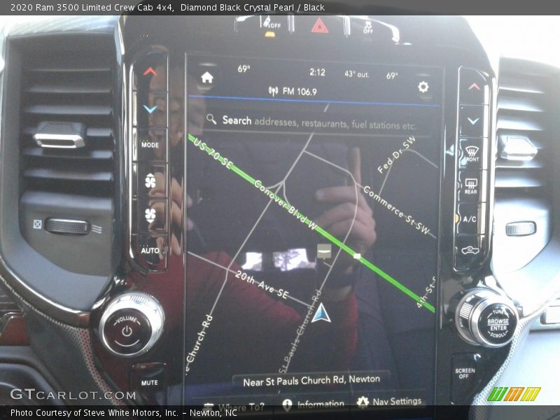 Diamond Black Crystal Pearl / Black 2020 Ram 3500 Limited Crew Cab 4x4