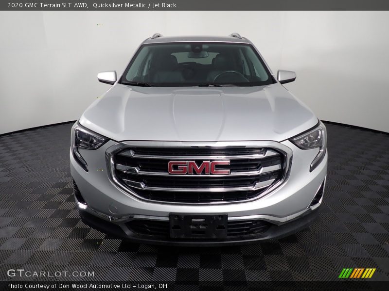 Quicksilver Metallic / Jet Black 2020 GMC Terrain SLT AWD