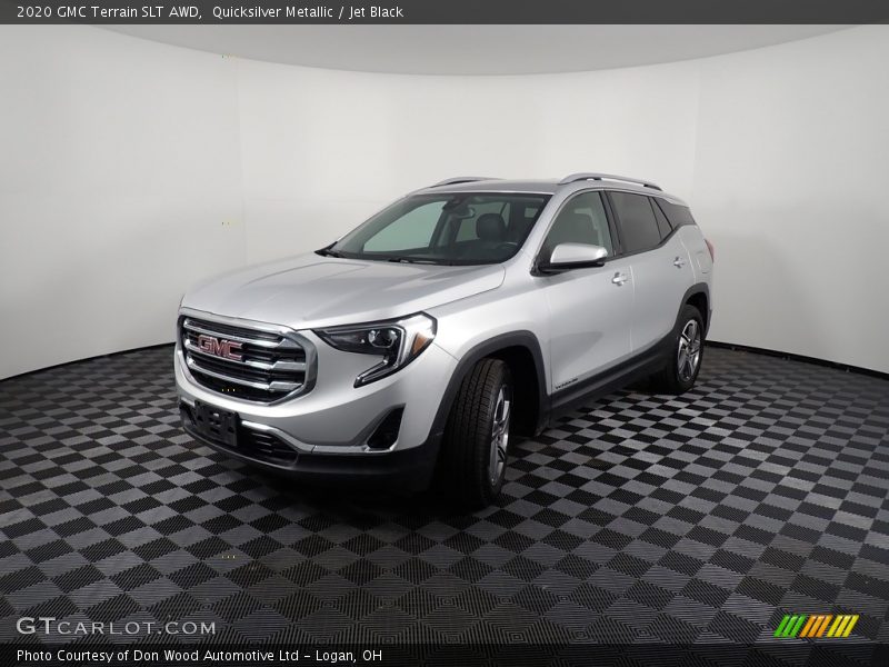 Quicksilver Metallic / Jet Black 2020 GMC Terrain SLT AWD