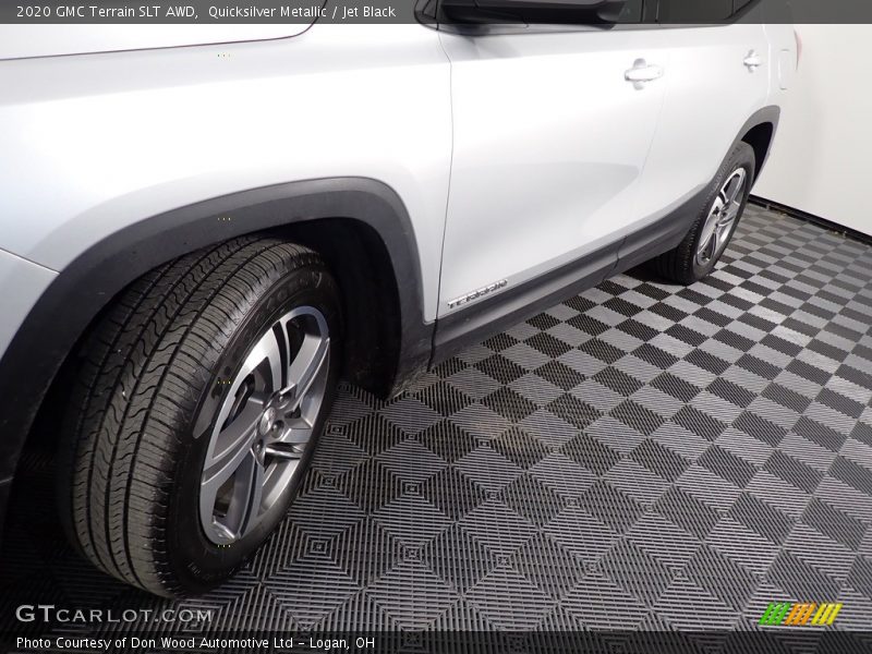 Quicksilver Metallic / Jet Black 2020 GMC Terrain SLT AWD