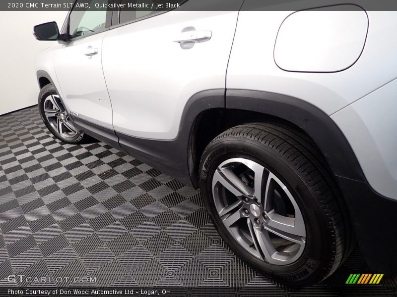 Quicksilver Metallic / Jet Black 2020 GMC Terrain SLT AWD