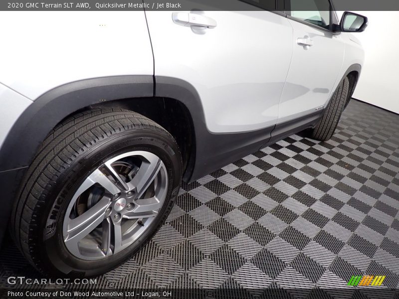 Quicksilver Metallic / Jet Black 2020 GMC Terrain SLT AWD