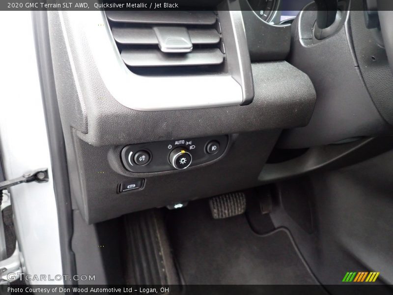Quicksilver Metallic / Jet Black 2020 GMC Terrain SLT AWD