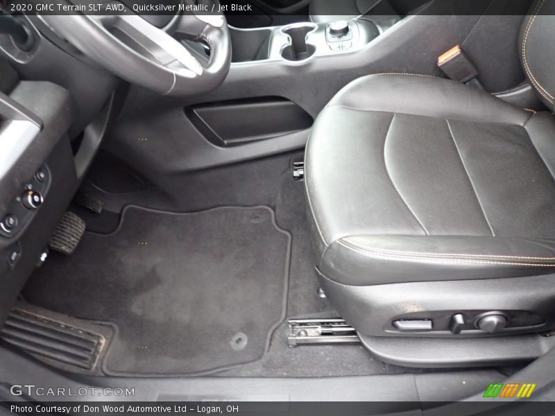Quicksilver Metallic / Jet Black 2020 GMC Terrain SLT AWD