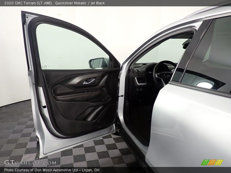 Quicksilver Metallic / Jet Black 2020 GMC Terrain SLT AWD