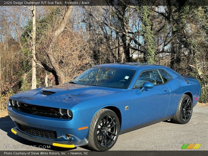 Frostbite / Black 2020 Dodge Challenger R/T Scat Pack