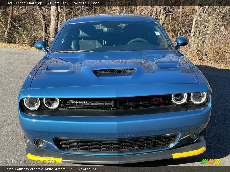 Frostbite / Black 2020 Dodge Challenger R/T Scat Pack