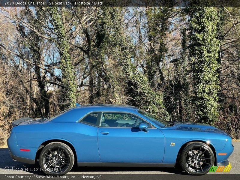 Frostbite / Black 2020 Dodge Challenger R/T Scat Pack