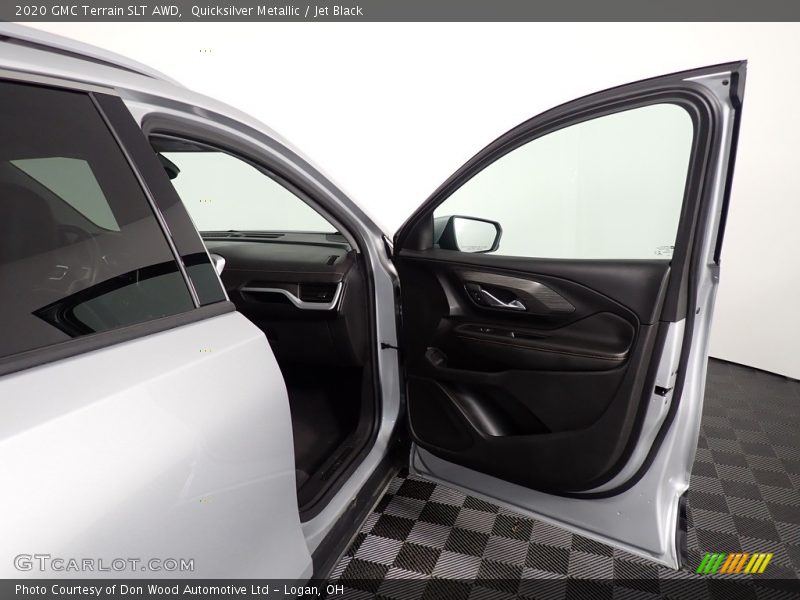 Quicksilver Metallic / Jet Black 2020 GMC Terrain SLT AWD