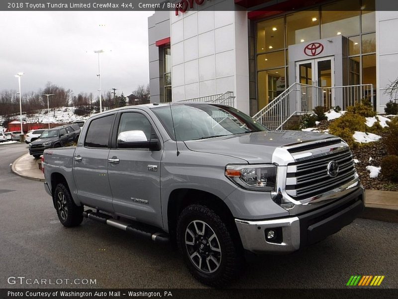 Cement / Black 2018 Toyota Tundra Limited CrewMax 4x4