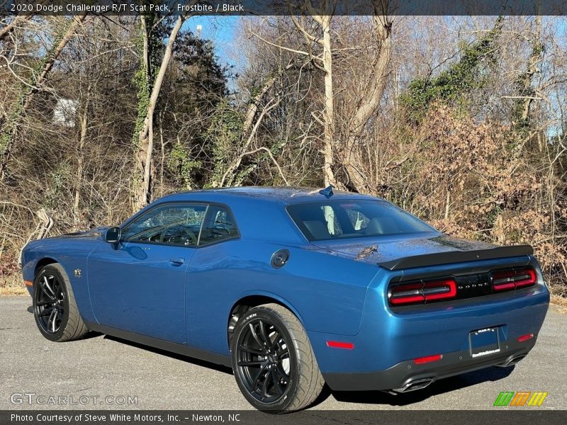 Frostbite / Black 2020 Dodge Challenger R/T Scat Pack