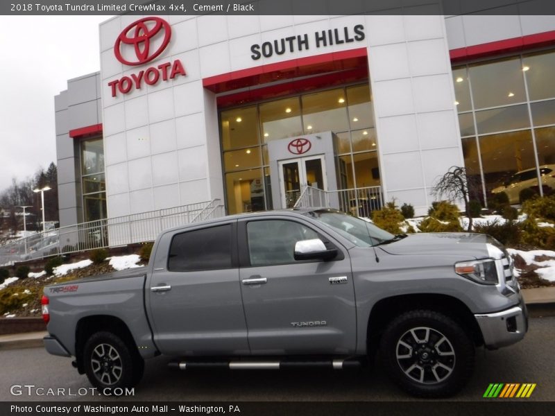 Cement / Black 2018 Toyota Tundra Limited CrewMax 4x4