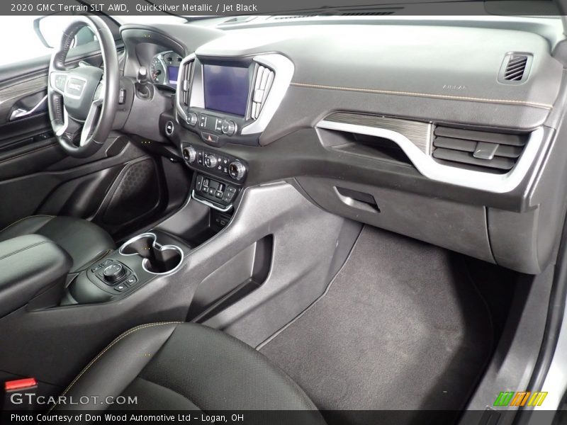 Quicksilver Metallic / Jet Black 2020 GMC Terrain SLT AWD