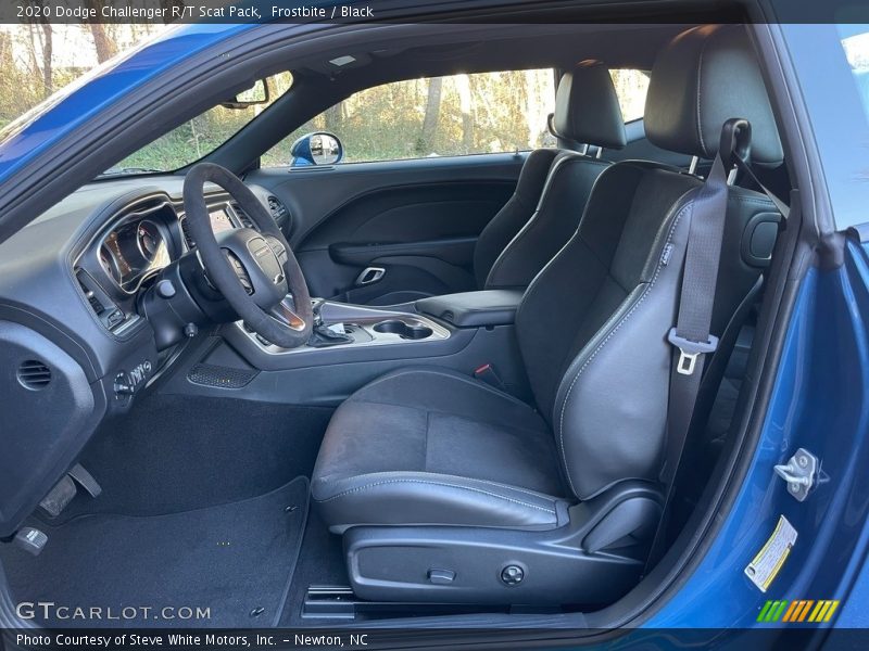Frostbite / Black 2020 Dodge Challenger R/T Scat Pack