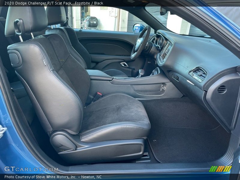 Frostbite / Black 2020 Dodge Challenger R/T Scat Pack