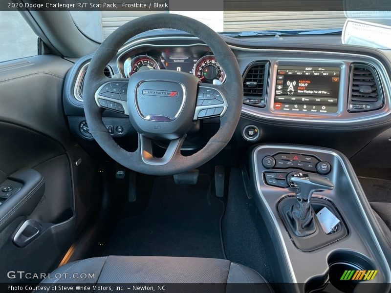 Frostbite / Black 2020 Dodge Challenger R/T Scat Pack