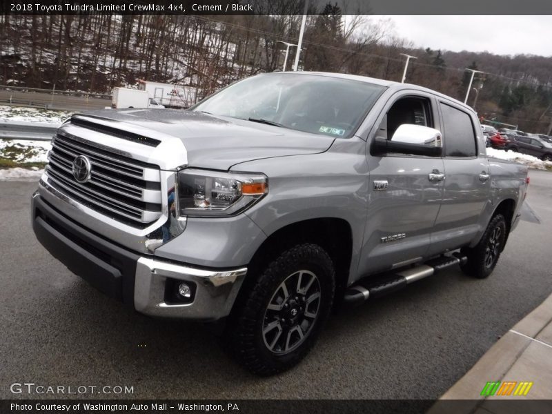 Cement / Black 2018 Toyota Tundra Limited CrewMax 4x4