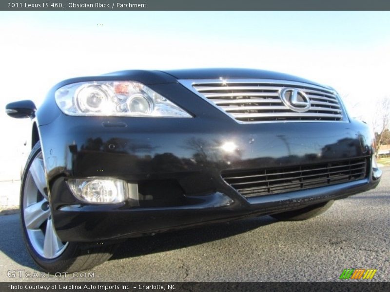 Obsidian Black / Parchment 2011 Lexus LS 460