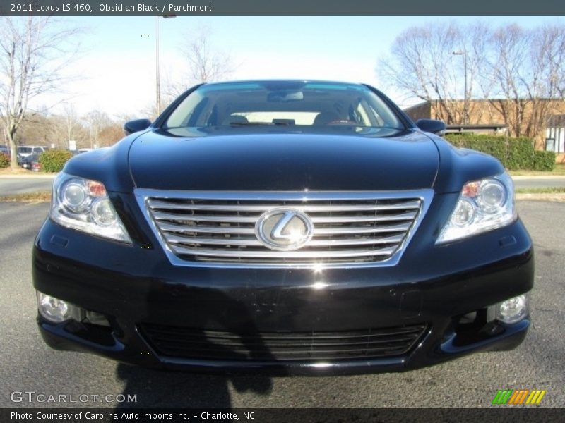 Obsidian Black / Parchment 2011 Lexus LS 460