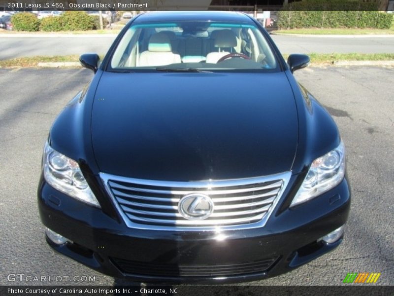 Obsidian Black / Parchment 2011 Lexus LS 460