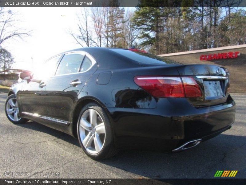 Obsidian Black / Parchment 2011 Lexus LS 460