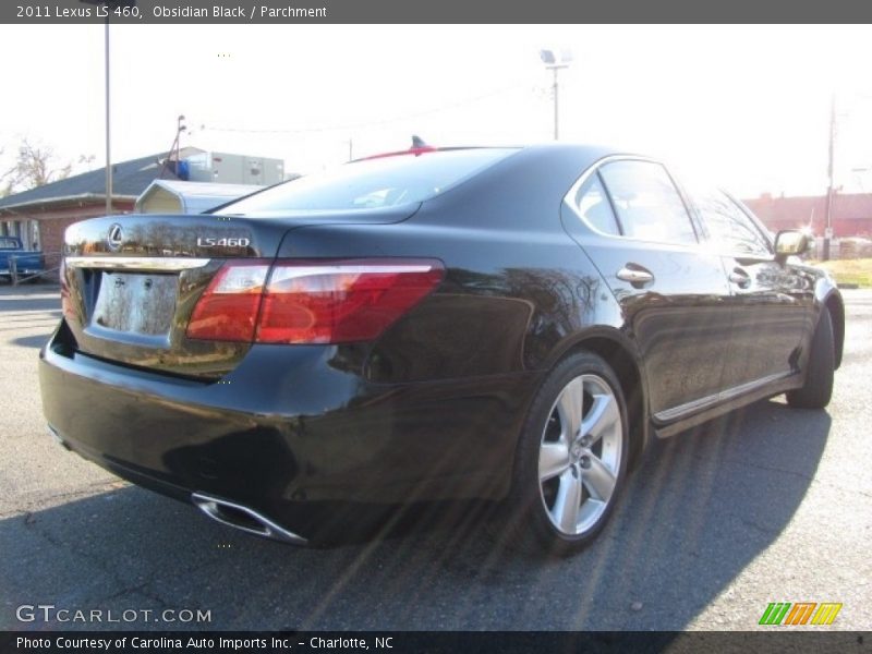 Obsidian Black / Parchment 2011 Lexus LS 460